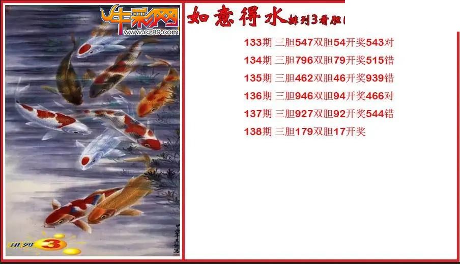 2026138期P3如意得水看胆图