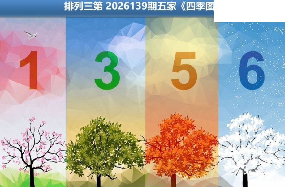 2026139期排列三 五家四季图