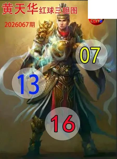 双色球2026年图迷067期 红球三胆图